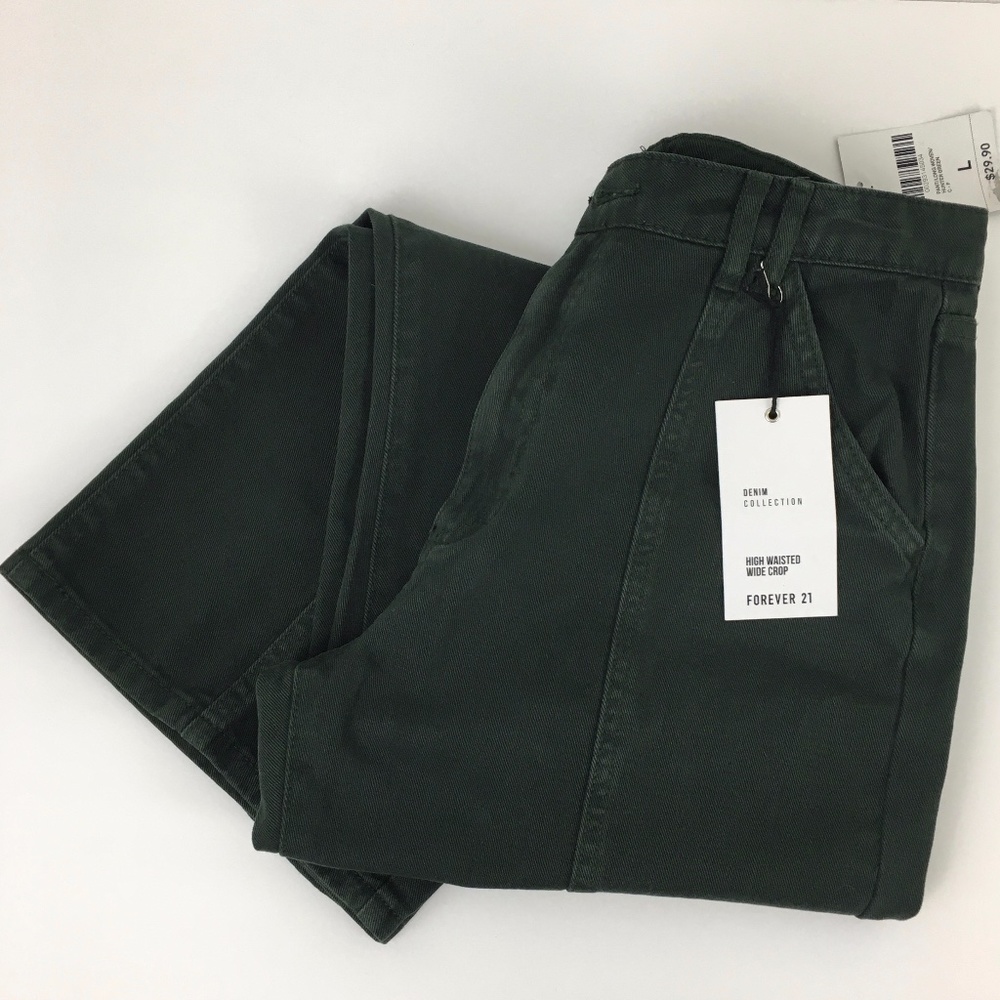 🛍 F21 High Waisted Crop, Forever 21 Denim Collection